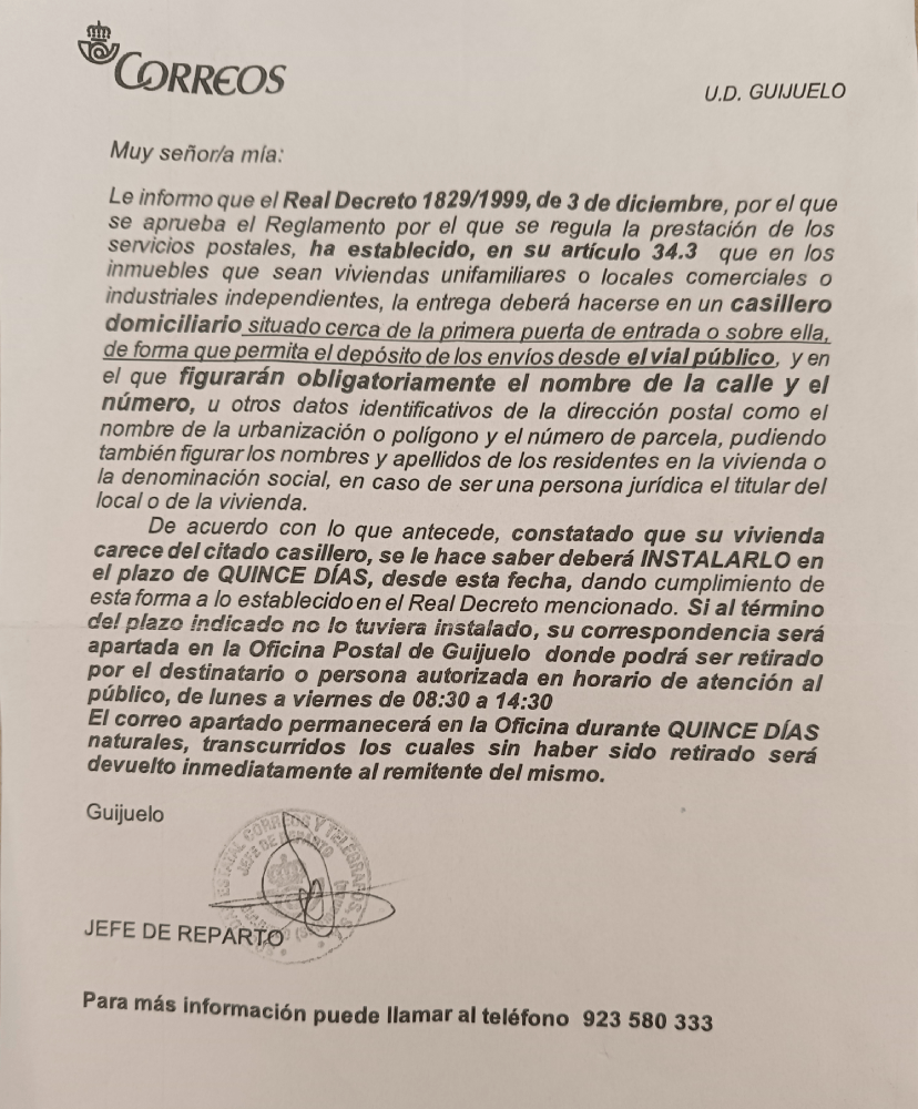 Comunicacion correos