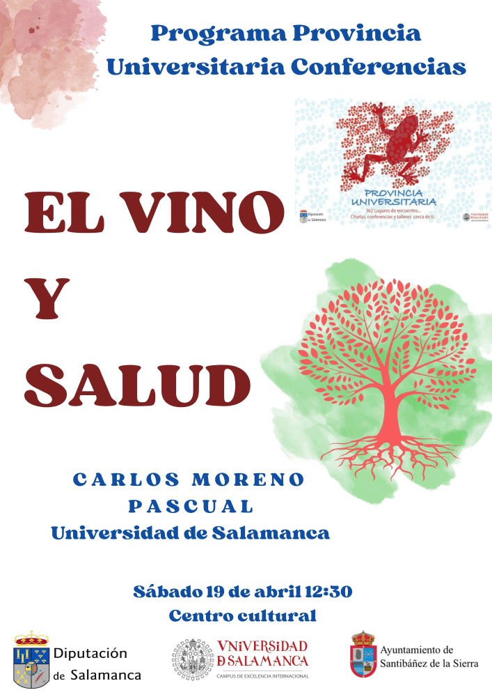 Conferencia el vino y salud