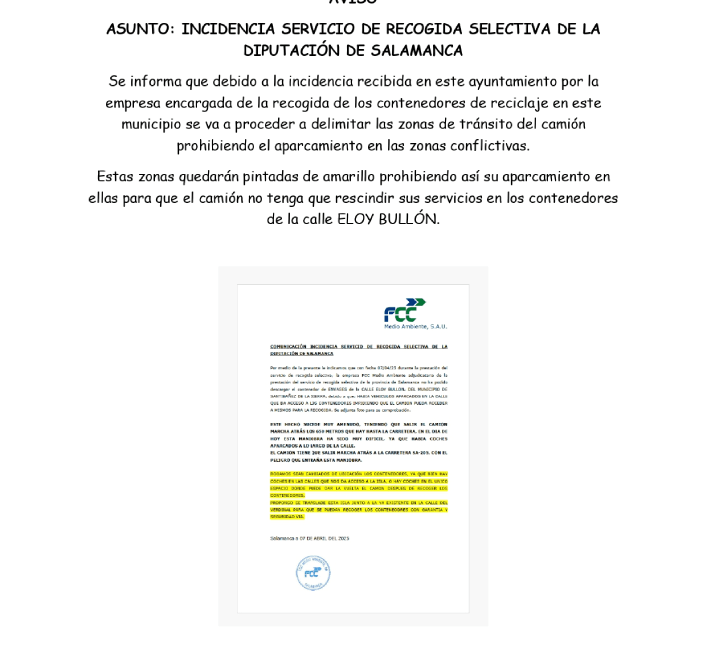 Recogida de residuos
