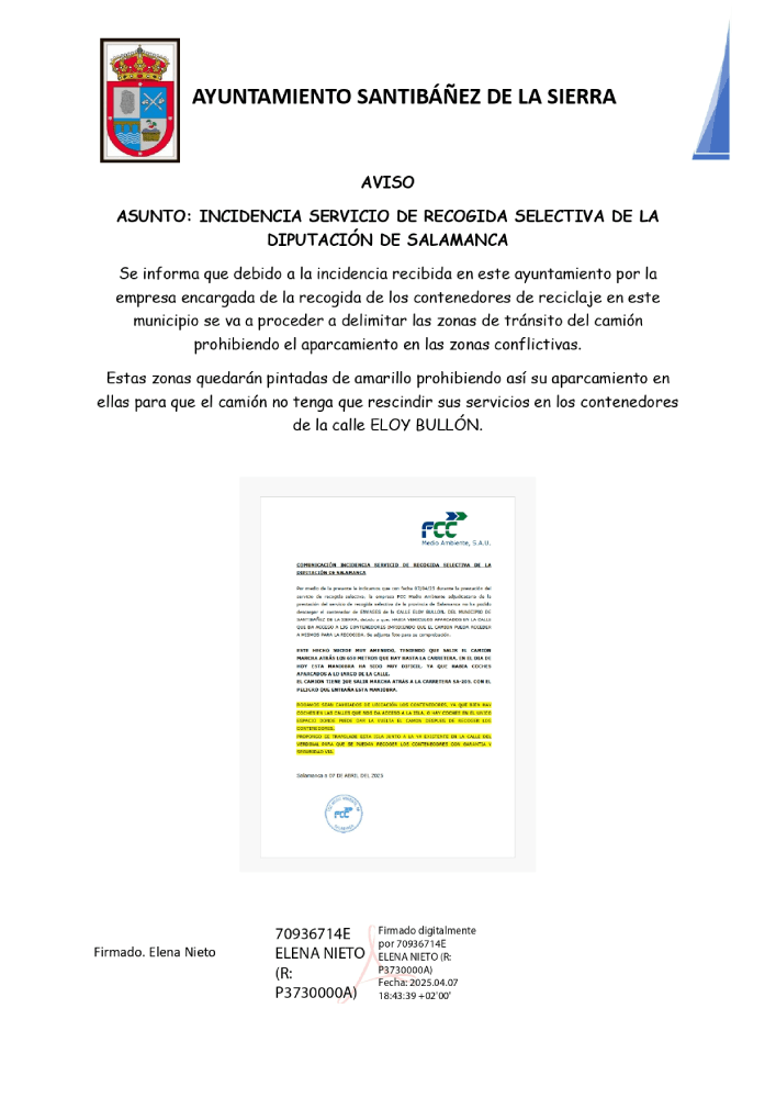 Recogida de residuos