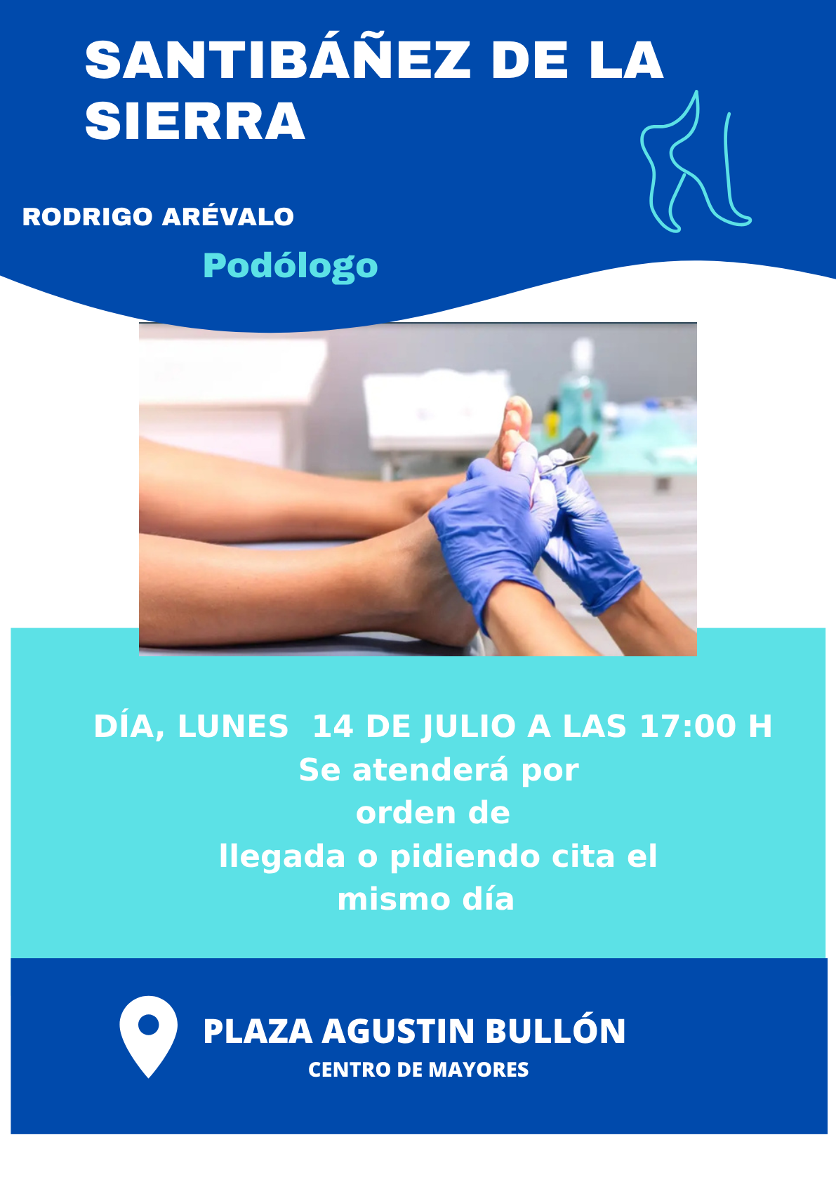 Podólogo 14 de julio