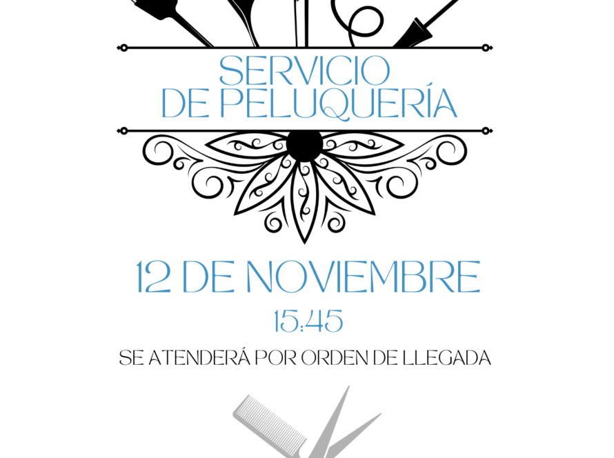 Servicio de peluquería 12 de noviembre