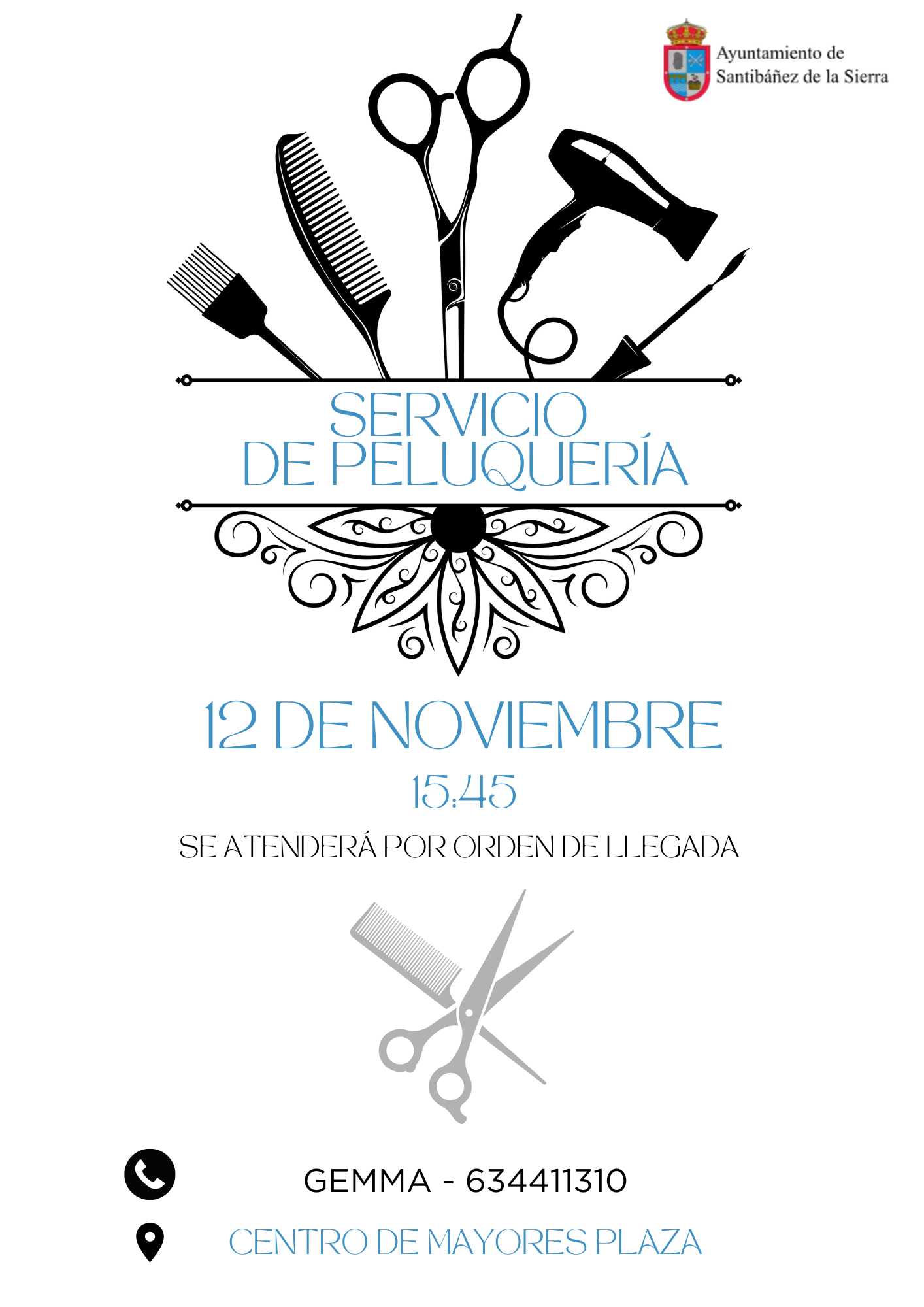 Servicio de peluquería 12 de noviembre